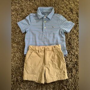 Boys 2T Vineyard Vines outfit. Gently used